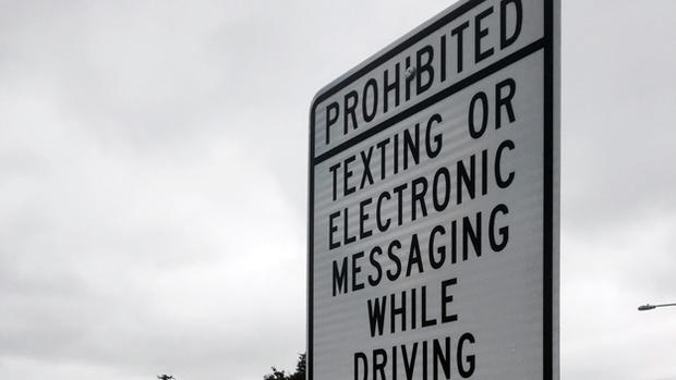Distracted Driving Ban - Texting Prohibited 