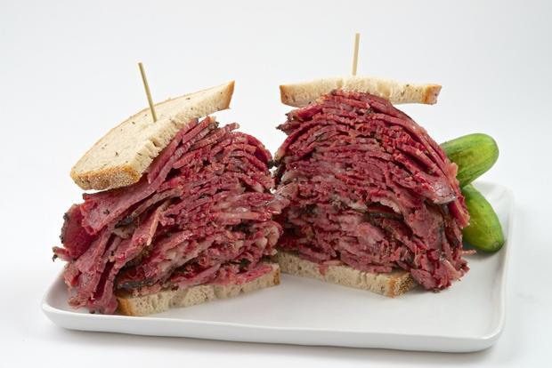 1010 WINS Iconic Food: Carnegie Deli Corned Beef Sandwich 