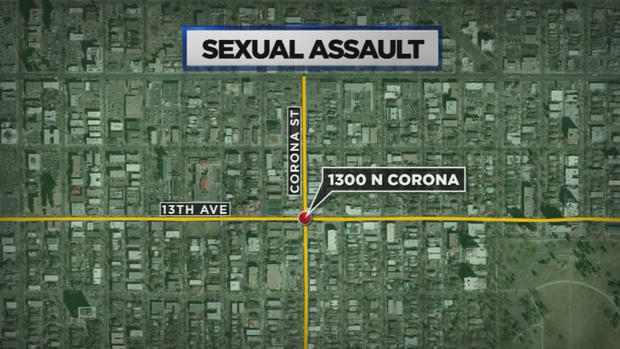Sex assault map 