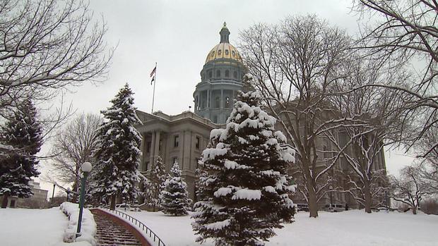 Colorado Capitol Generic Winter Snow 