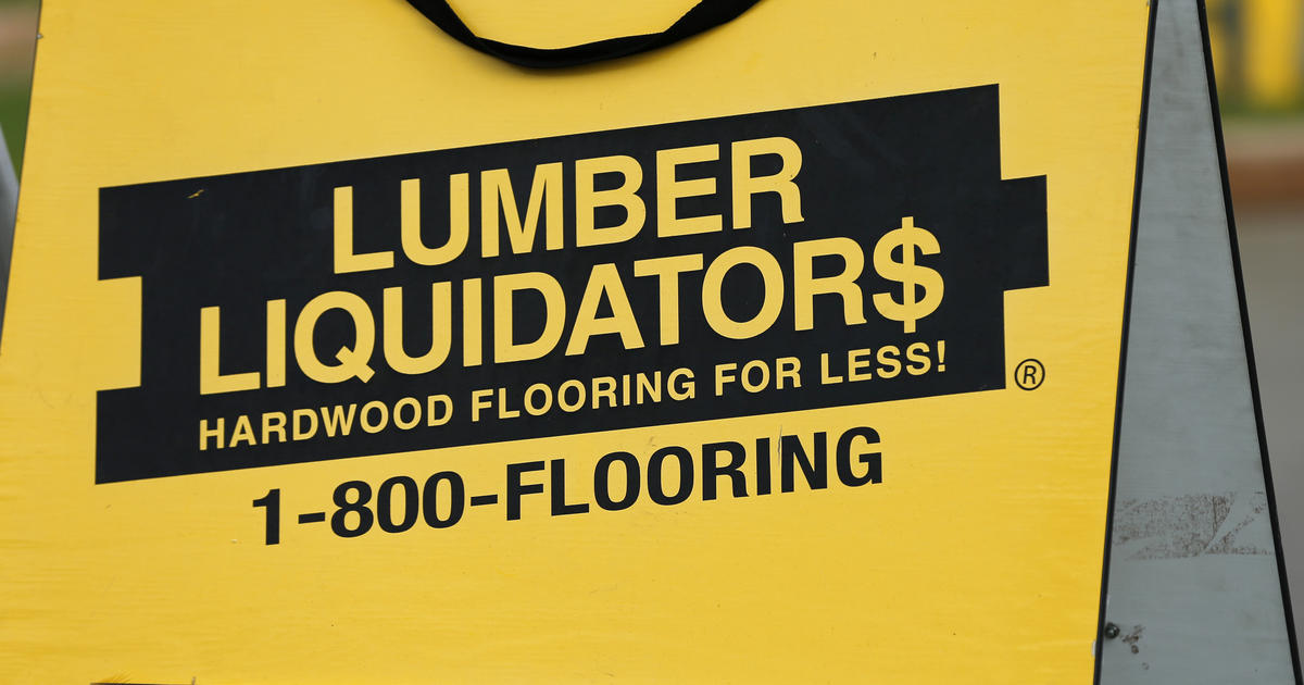 Lumber Liquidators Our Floors Won T Make You Sick CBS News   Lumberliquid 