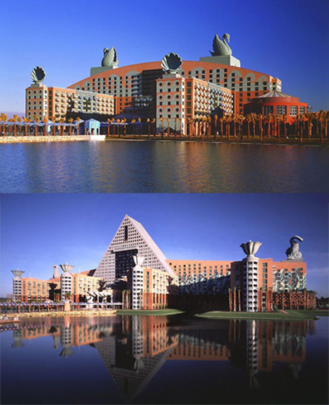 postmodern architecture disney