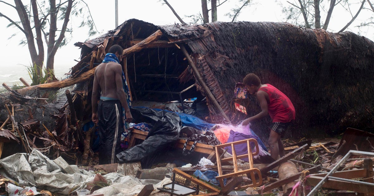 Aid workers: At least 8 people dead in Vanuatu cyclone - CBS News
