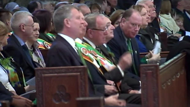 Mayor Bill de Blasio Arrives Late For St. Patrick's Day Mass 