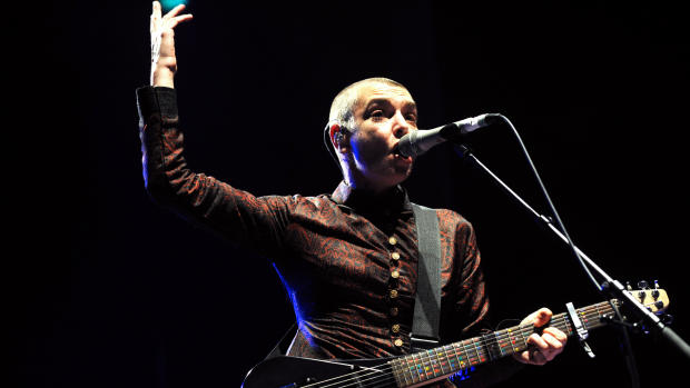 Sinead O'Connor through the years 