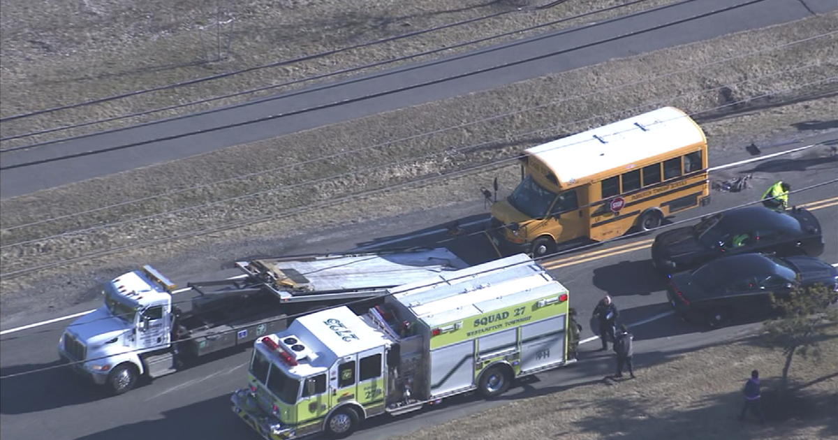 10 Minor Injuries After Crash Involving School Bus In Burlington County ...