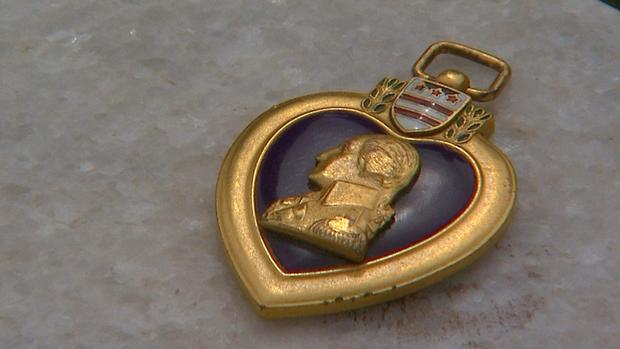 Litman's found purple heart (front) 