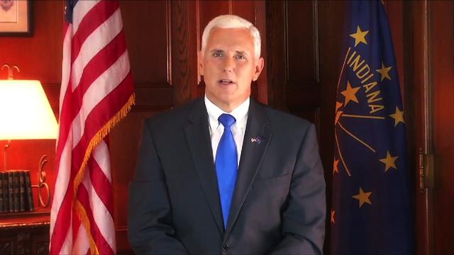 Indiana Gov. Mike Pence 