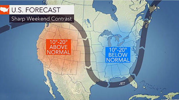AccuWeather forecast March 25 