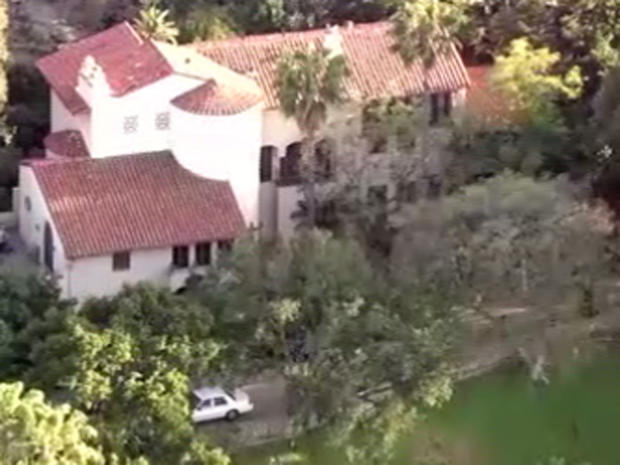 Hollywood Hills home of Andrew Getty 
