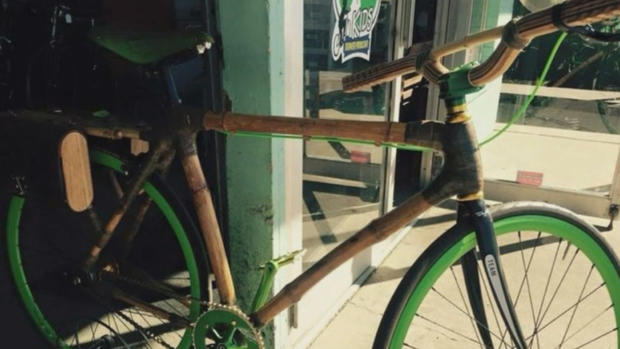Bamboo bicycle 