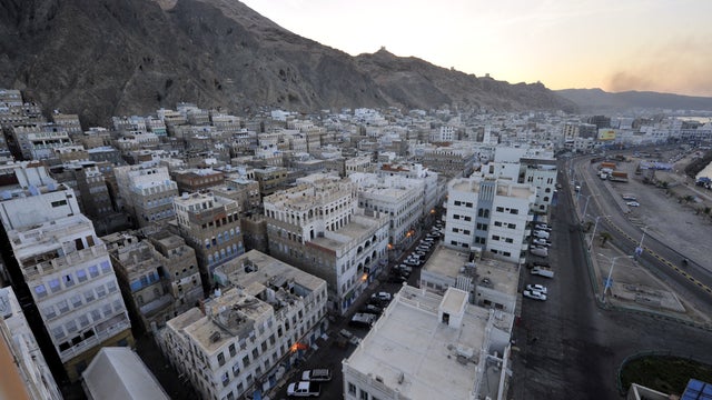 A general view of the southeastern Yemeni city of al-Mukalla 