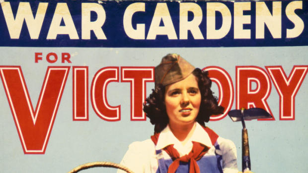 Propaganda art for WWII Victory Gardens 