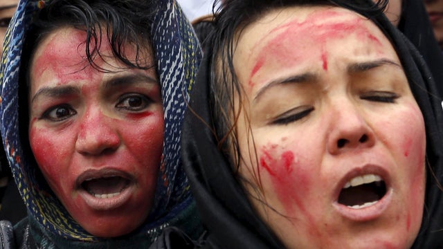 farkhunda afghanitsan women protest 