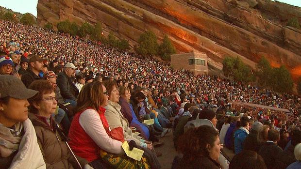 Easter Sunrise Service at Red Rocks Amphitheatre 