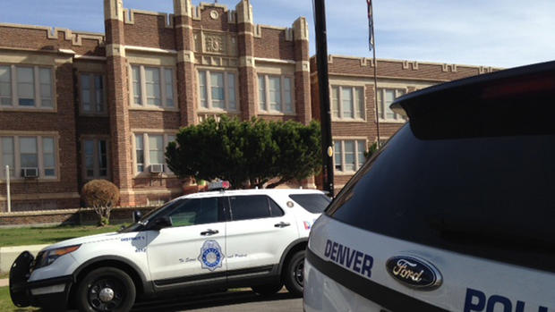Denver Police At Skinner Middle School 