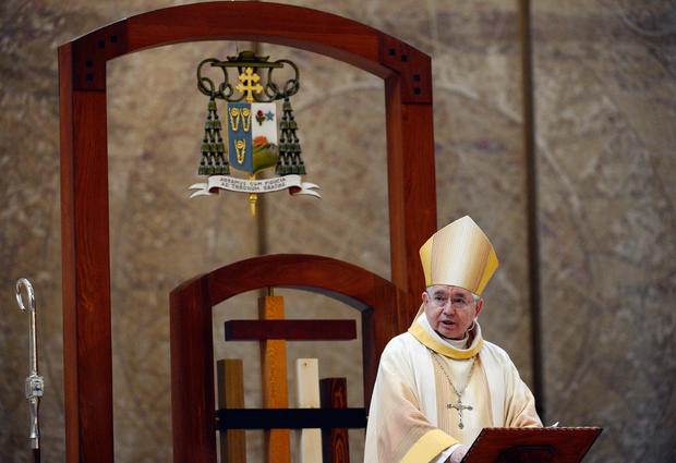 LA Archbishop Celebrates Mass In Honor Of New Pope 