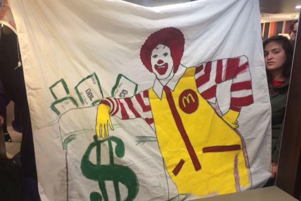 mcdonalds strike fast food 
