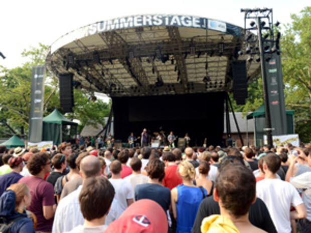 2012 CBGB Festival At SummerStage In Central Park 