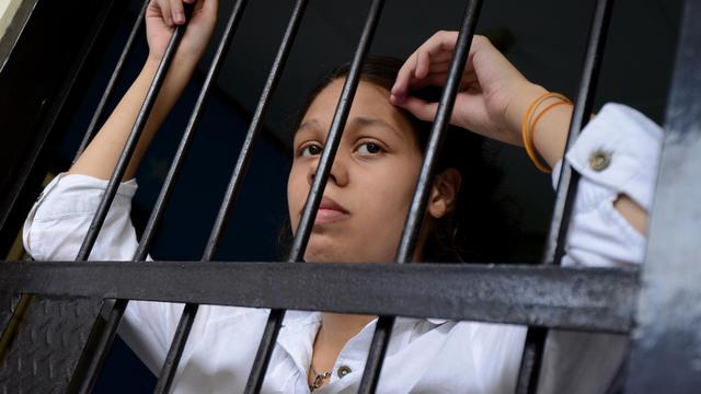 Heather Mack of the U.S. waits for her trial at a court in Denpasar on Bali island, Indonesia 