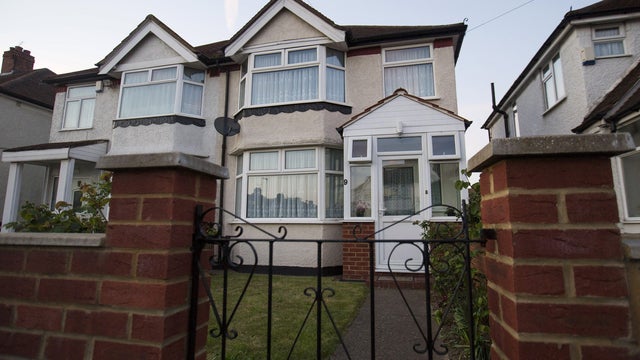 The sun sets on the address where Nav Sarao Futures Limited is registered, in Hounslow, London 