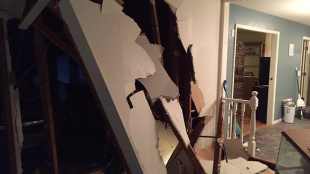 Cottage Grove SUV Into House 