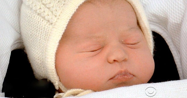 Royal baby Princess Charlotte meets great-grandmother Queen Elizabeth ...