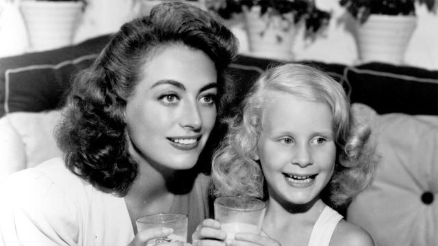 ​Joan Crawford and her daughter, Christina 