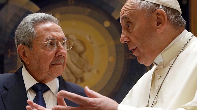 raul castro pope francis 