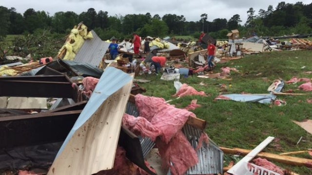  Nashville Arkansas tornado 