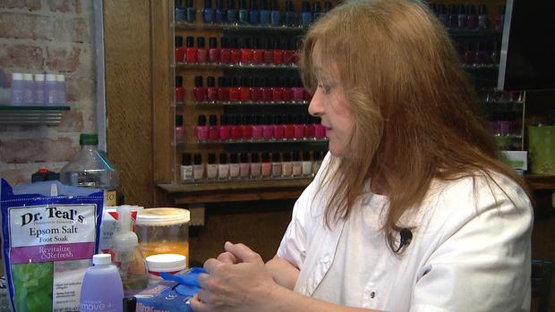 Nail Bar owner Michelle Marchand 