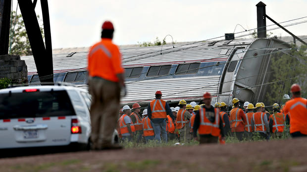 Amtrak train 188 derails 
