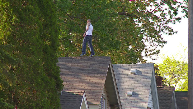 Richard Podvin On Roof 