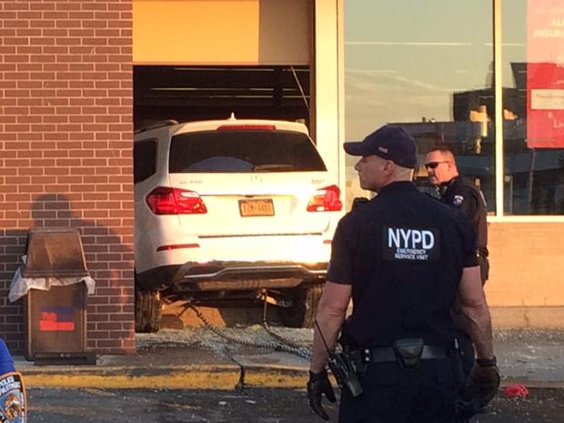 Vehicle Into Queens Pathmark 