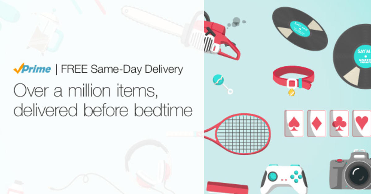 Says 10 Million Items Now Qualify For 1-Day Delivery - CBS Chicago
