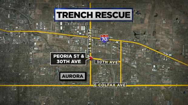 trench rescue map 