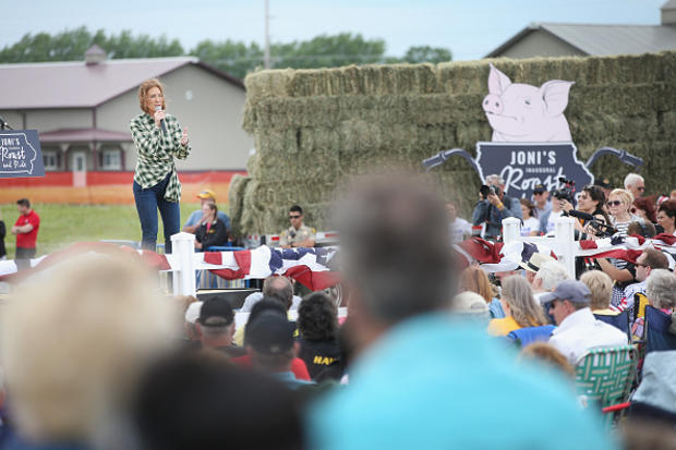 Republican Presidential Hopefuls Attends Sen. Joni Ernst's Inaugural Roast And Ride Event 