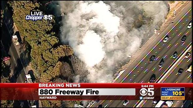 880 Freeway Fire 