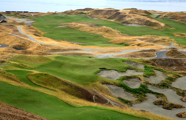 General Views of Chambers Bay Golf Course 