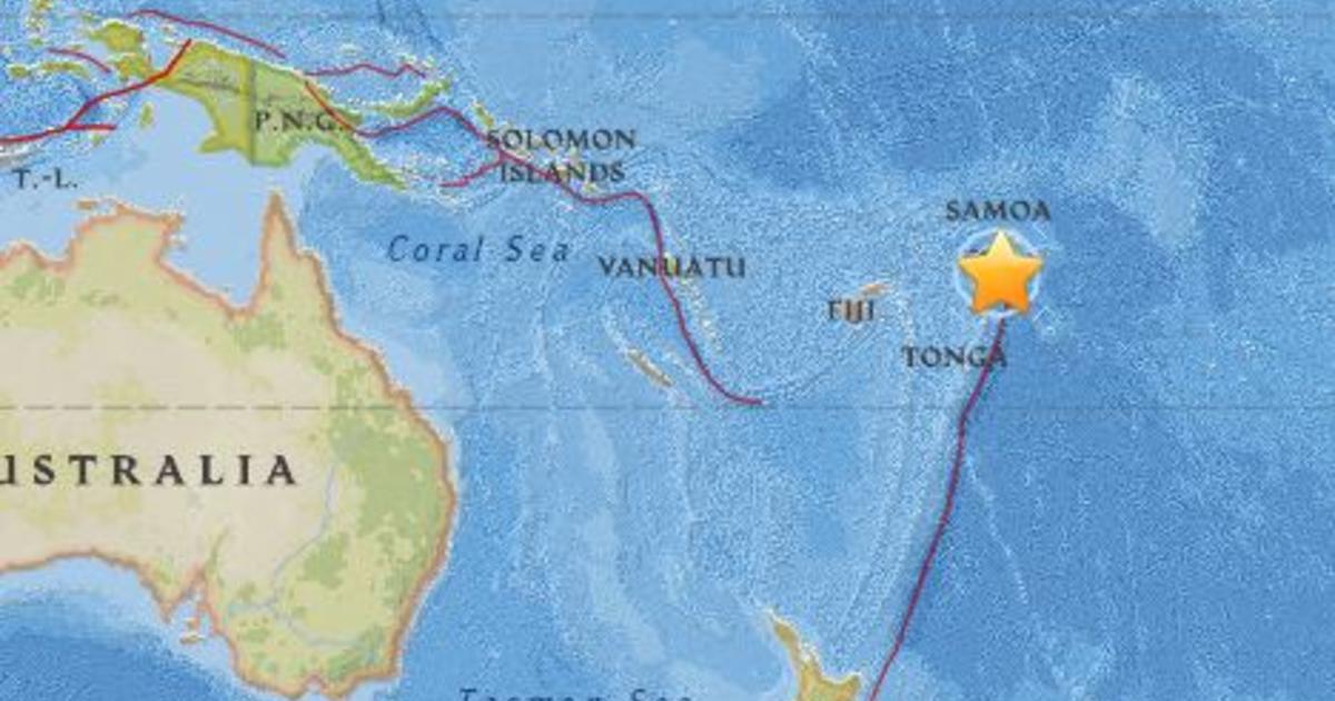 6.3Magnitude Earthquake Hits Off Tonga CBS San Francisco