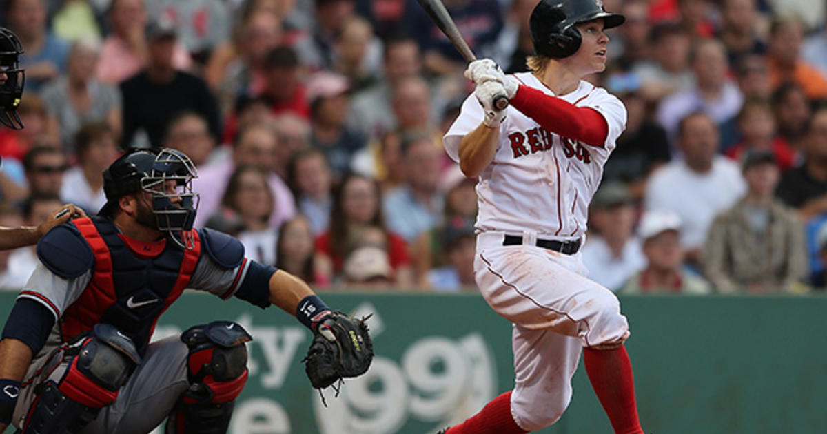 Brock Holt hits for first Red Sox cycle since 1996