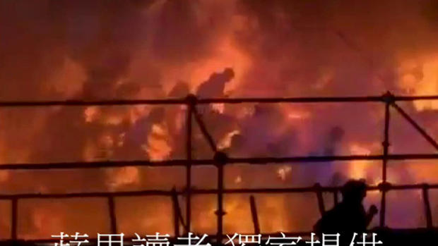 Hundreds hurt in fire at Taiwan water park 