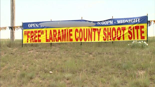 Laramie County Safe Shoot Site Fireworks 