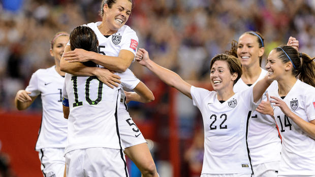 U.S. women storm to World Cup final 