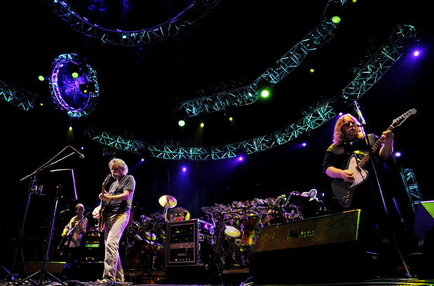The Grateful Dead Perform At The Greensboro Coliseum Complex 