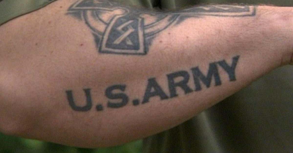 New US Army tattoo policy approves tattoos on hands neck behind ears