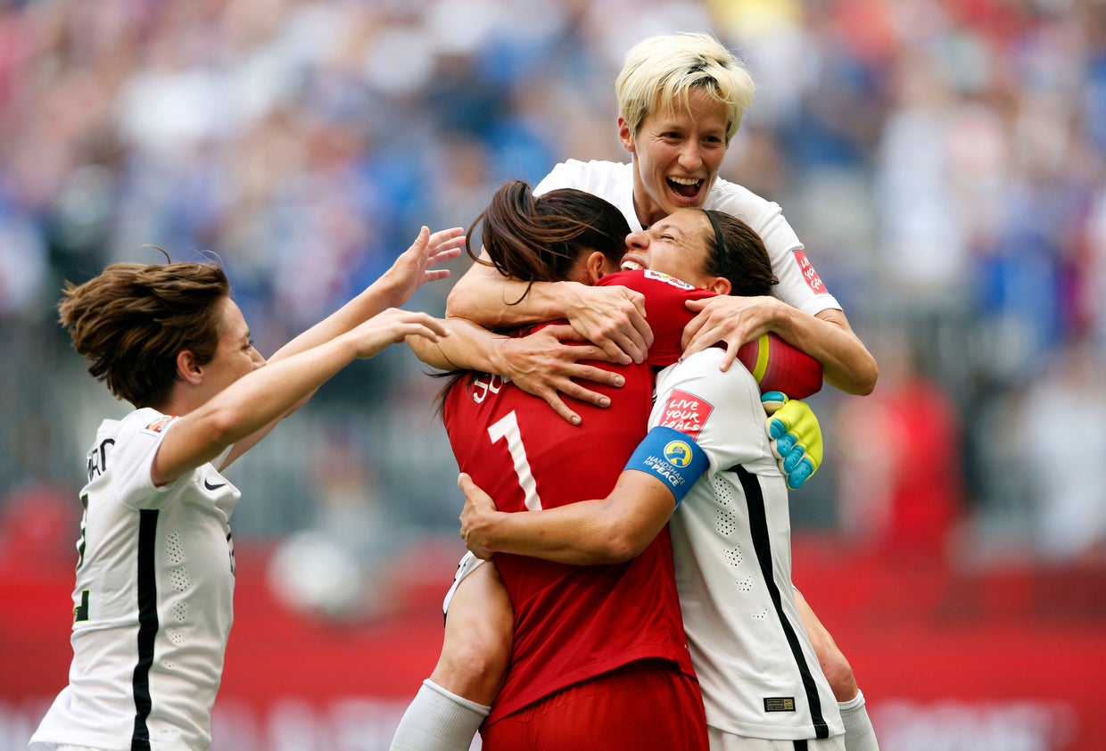 Women's World Cup USA midfielder Carli Lloyd on 