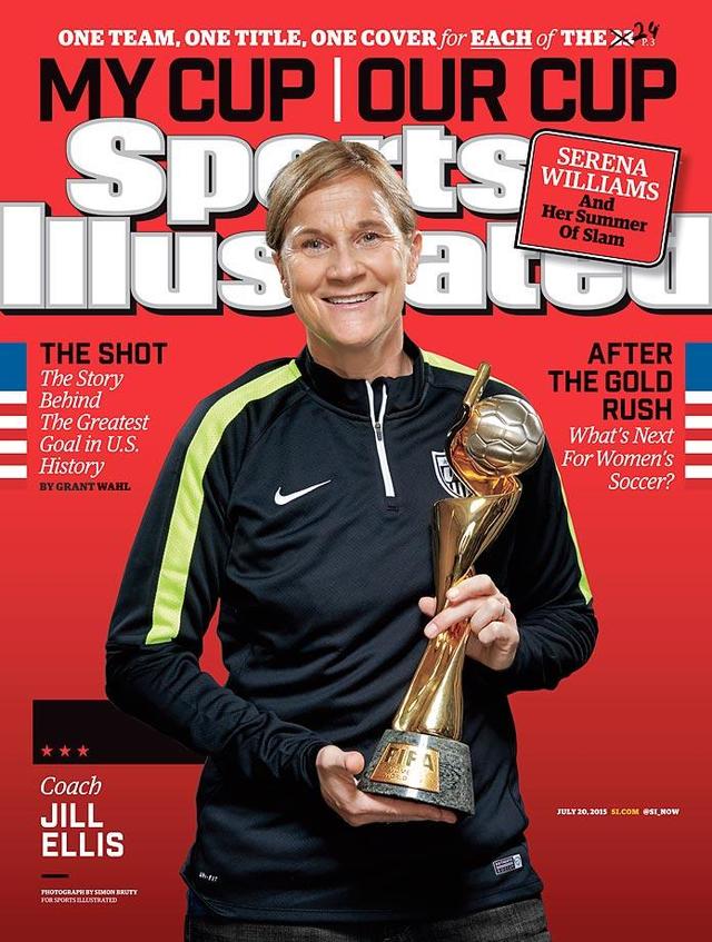 Us Womens National Team 2015 Fifa Womens World Cup Champions Sports  Illustrated Cover Poster by Sports Illustrated - Sports Illustrated Covers