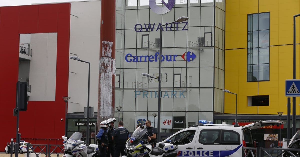 France gunmen take hostages in Primark store in suburban Paris CBS News