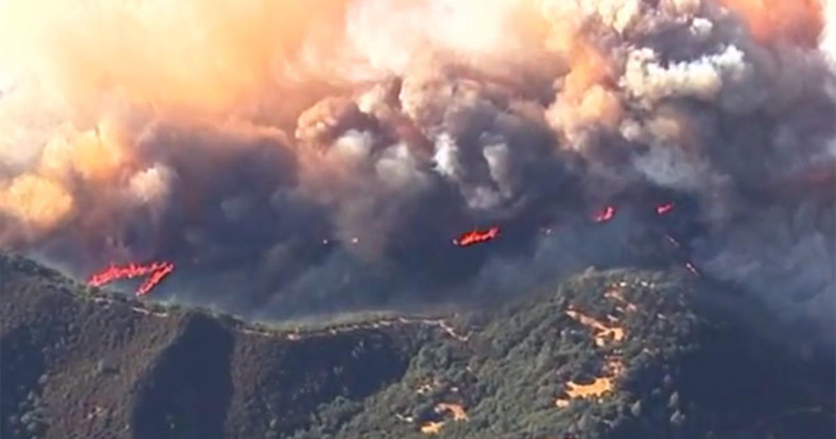 Rapidly Growing Wildfires Burn In Napa Valley Glacier Natl Park Cbs News 